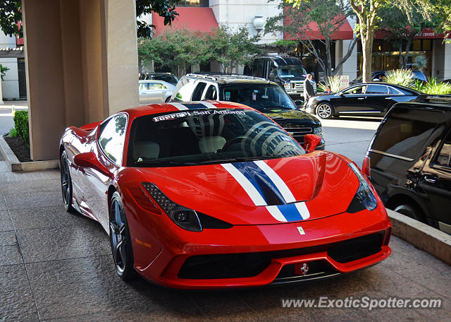 Ferrari 458 Italia spotted in Austin, Texas