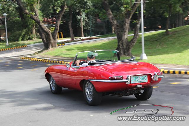 Jaguar E-Type spotted in Taguig City, Philippines