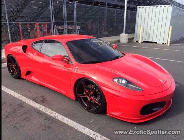 Ferrari F430 spotted in Tracy, California