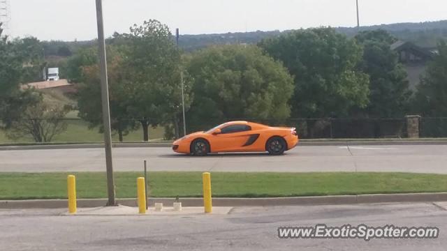 Mclaren MP4-12C spotted in Oklahoma city, Oklahoma