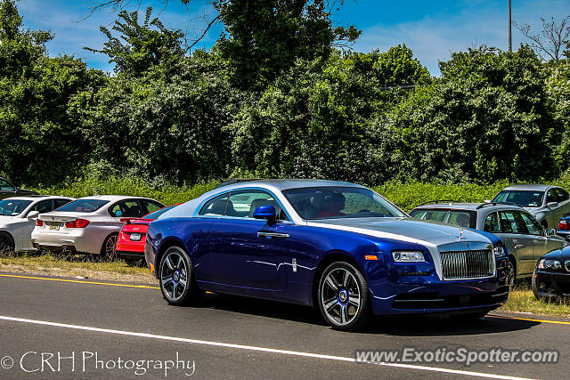 Rolls Royce Wraith spotted in Greenwich, Connecticut