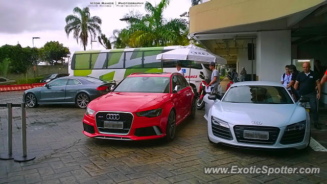 Audi R8 spotted in São Paulo, Brazil