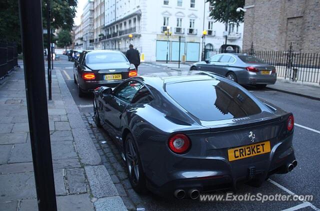 Ferrari F12 spotted in London, United Kingdom