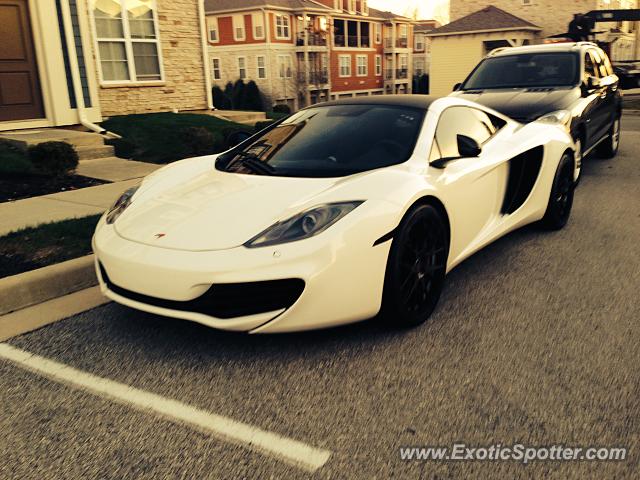 Mclaren MP4-12C spotted in Bloomington, Indiana