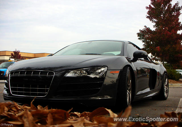 Audi R8 spotted in Cary, North Carolina