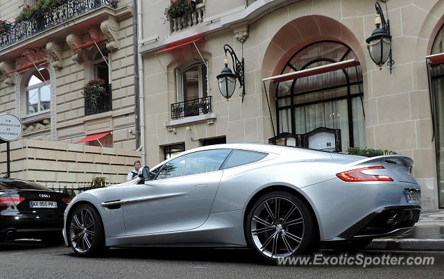 Aston Martin Vanquish spotted in Paris, France