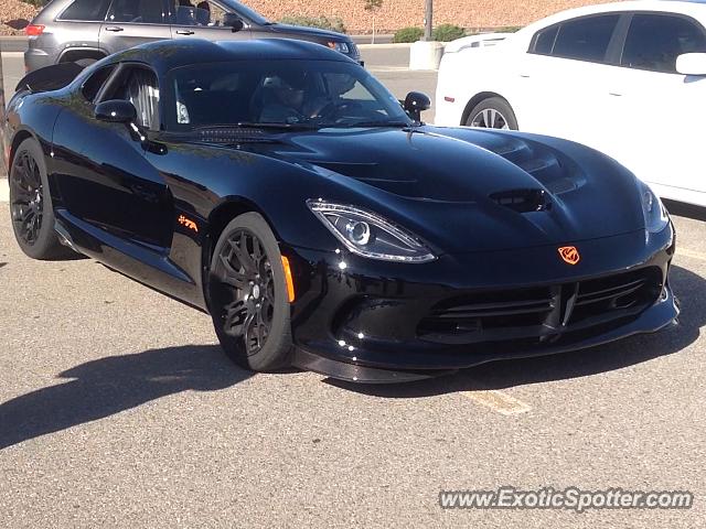 Dodge Viper spotted in El Paso, Texas