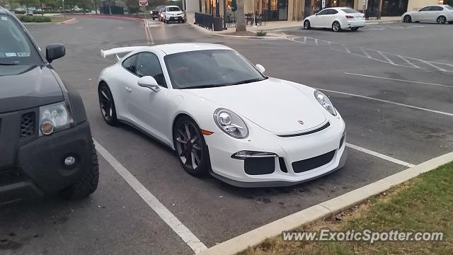 Porsche 911 GT3 spotted in San Antonio, Texas