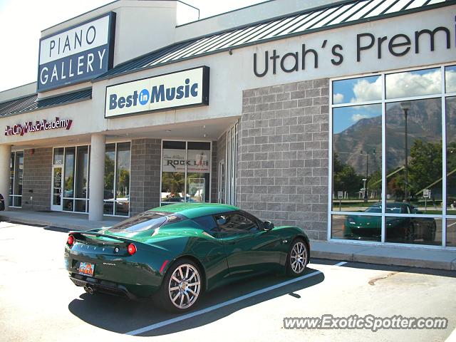 Lotus Evora spotted in Provo, Utah