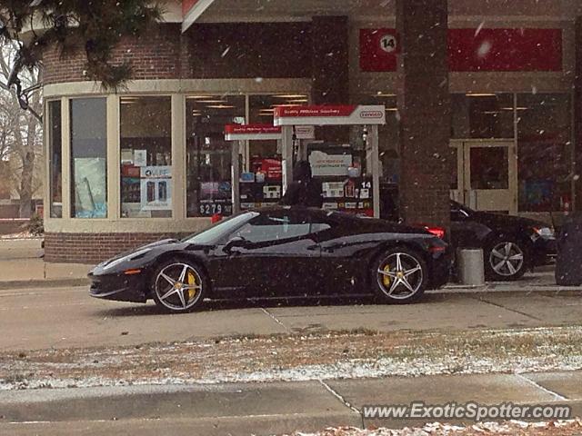 Ferrari 458 Italia spotted in Littleton, Colorado