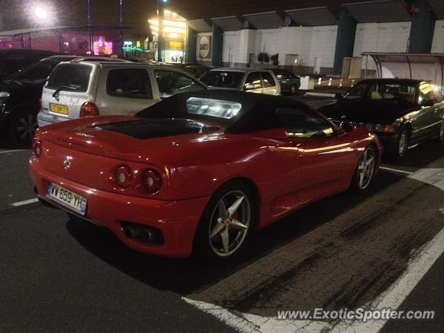 Ferrari 360 Modena spotted in Pontault-Combaul, France