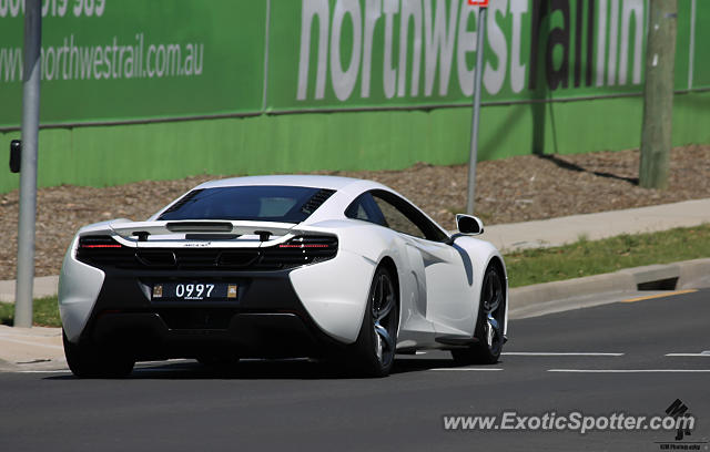 Mclaren 650S spotted in Sydney, Australia