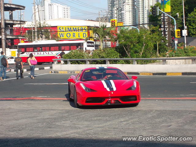 Ferrari 458 Italia spotted in Makati, Philippines