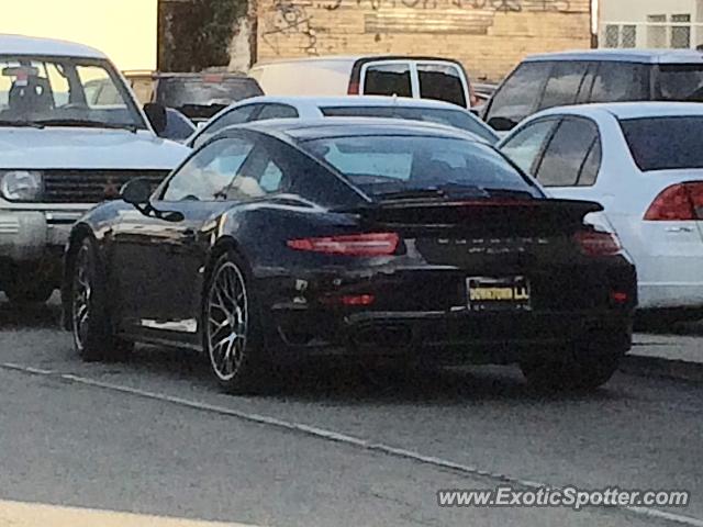 Porsche 911 Turbo spotted in Beverly hills, California
