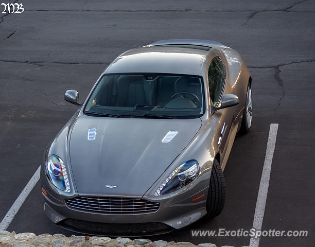 Aston Martin DB9 spotted in Rancho Santa Fe, California