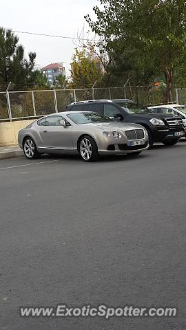 Bentley Continental spotted in Istanbul, Turkey