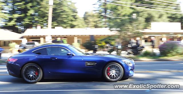 Mercedes SLS AMG spotted in Woodside, California