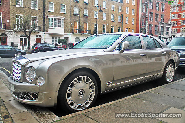 Bentley Mulsanne spotted in London, United Kingdom