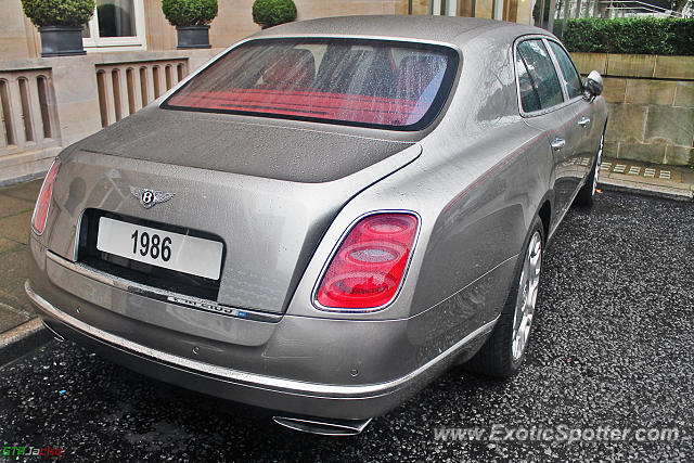 Bentley Mulsanne spotted in London, United Kingdom