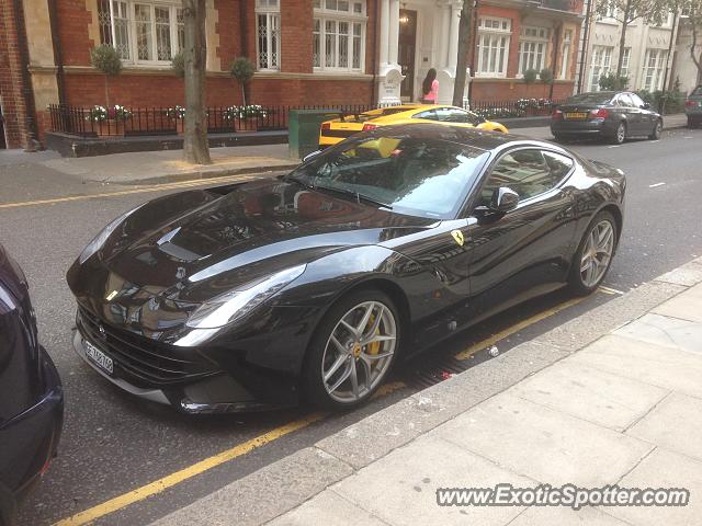 Ferrari F12 spotted in London, United Kingdom