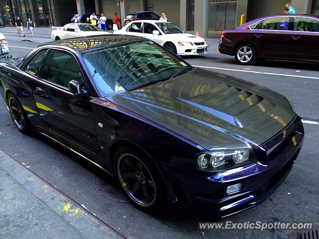 Nissan Skyline spotted in New York, New York