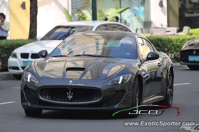 Maserati GranTurismo spotted in Taguig City, Philippines