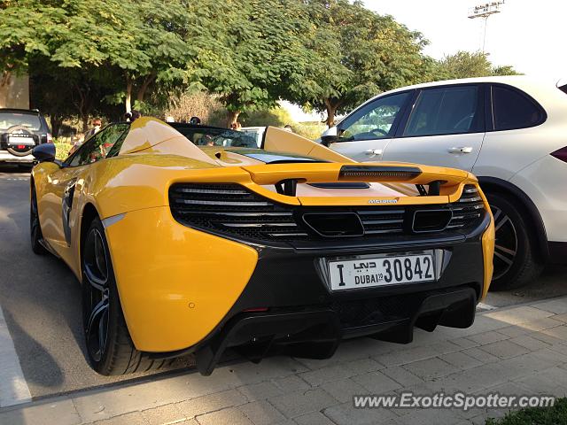 Mclaren 650S spotted in Dubai, United Arab Emirates