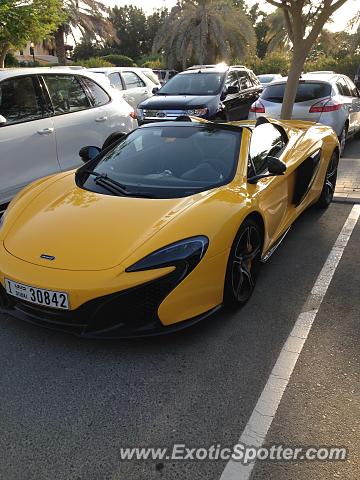 Mclaren 650S spotted in Dubai, United Arab Emirates