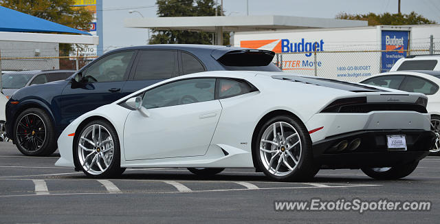 Lamborghini Huracan spotted in Dallas, Texas