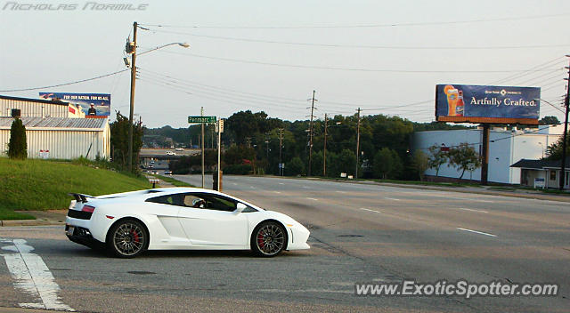 Lamborghini Gallardo spotted in Raleigh, North Carolina