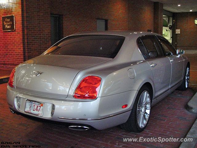 Bentley Continental spotted in Boston, Massachusetts