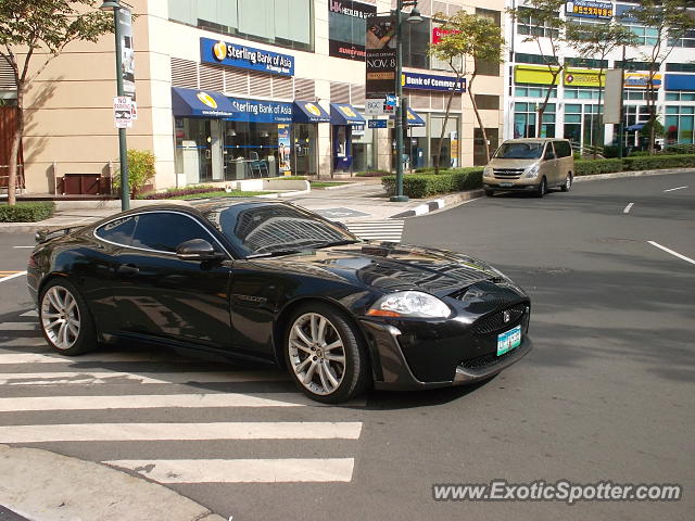 Jaguar XKR spotted in Taguig, Philippines