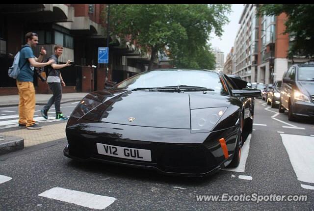 Lamborghini Murcielago spotted in London, United Kingdom