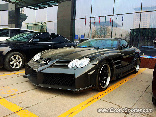 Mercedes SLR spotted in Zhengzhou, China