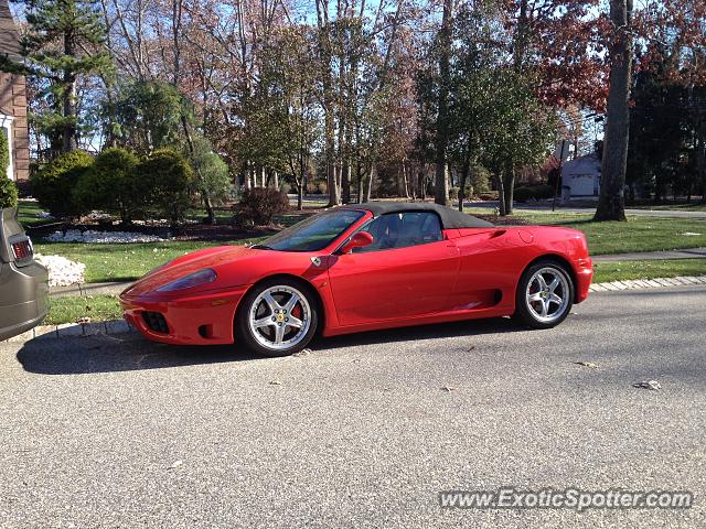 Ferrari 360 Modena spotted in Toms river, New Jersey