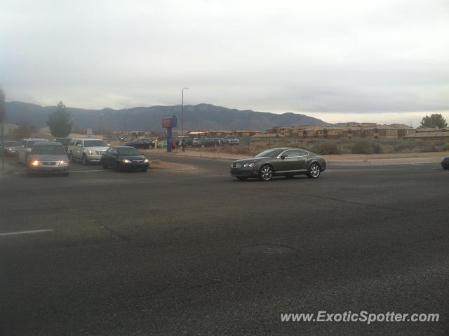 Bentley Continental spotted in Albuquerque, New Mexico