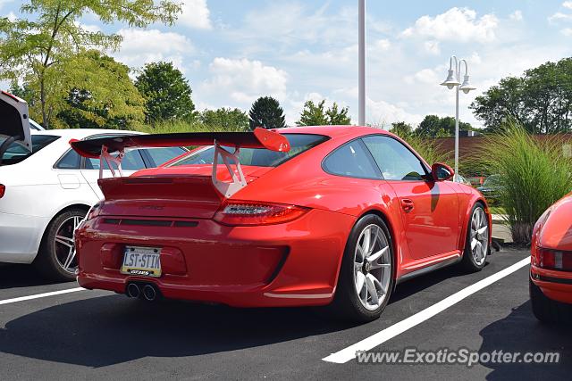 Porsche 911 GT3 spotted in Watkins Glen, New York