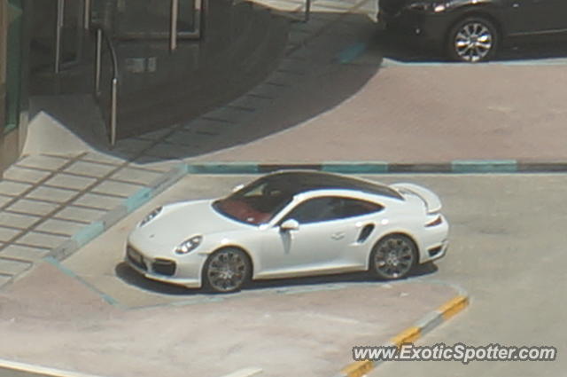 Porsche 911 Turbo spotted in Abu Dhabi, United Arab Emirates