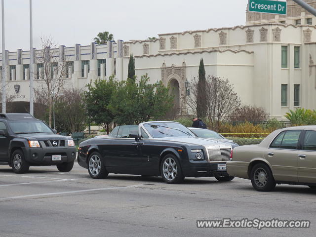 Rolls Royce Phantom spotted in Beverly Hills, California