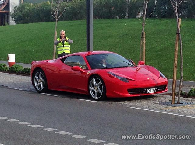 Ferrari 458 Italia spotted in Vilamoura, Portugal