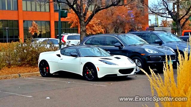 Lotus Evora spotted in Cherry Creek, Colorado