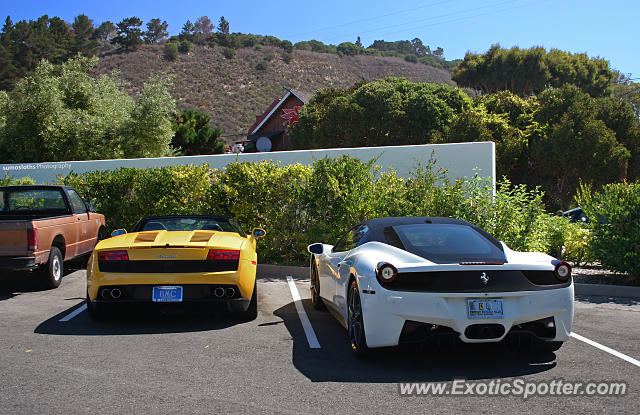 Ferrari 458 Italia spotted in Carmel, California