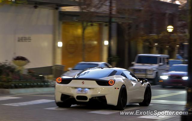 Ferrari 458 Italia spotted in Atlanta, Georgia