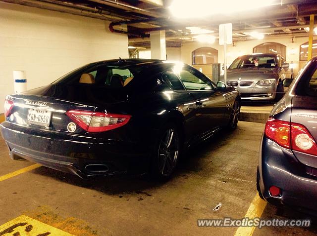 Maserati GranTurismo spotted in Houston, Texas