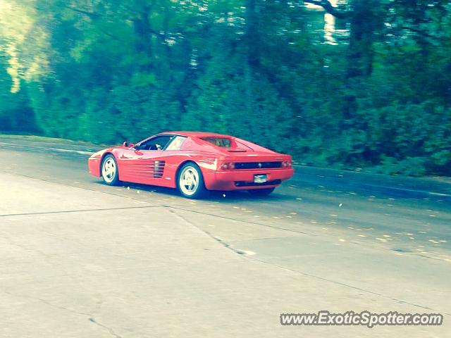 Ferrari Testarossa spotted in Houston, Texas