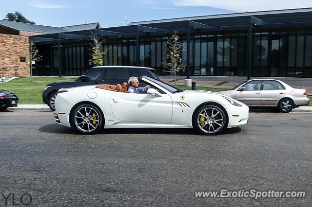 Ferrari California spotted in Cherry Hills, Colorado