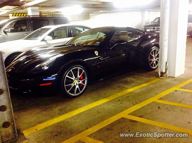 Ferrari California spotted in Houston, Texas