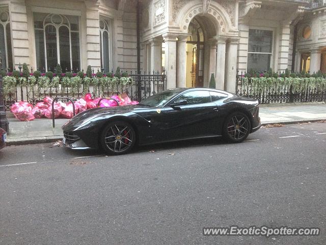 Ferrari F12 spotted in London, United Kingdom