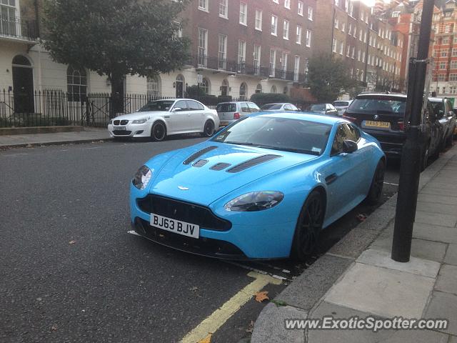 Aston Martin Vantage spotted in London, United Kingdom