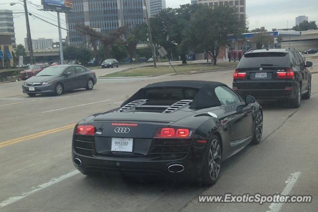 Audi R8 spotted in Houston, Texas